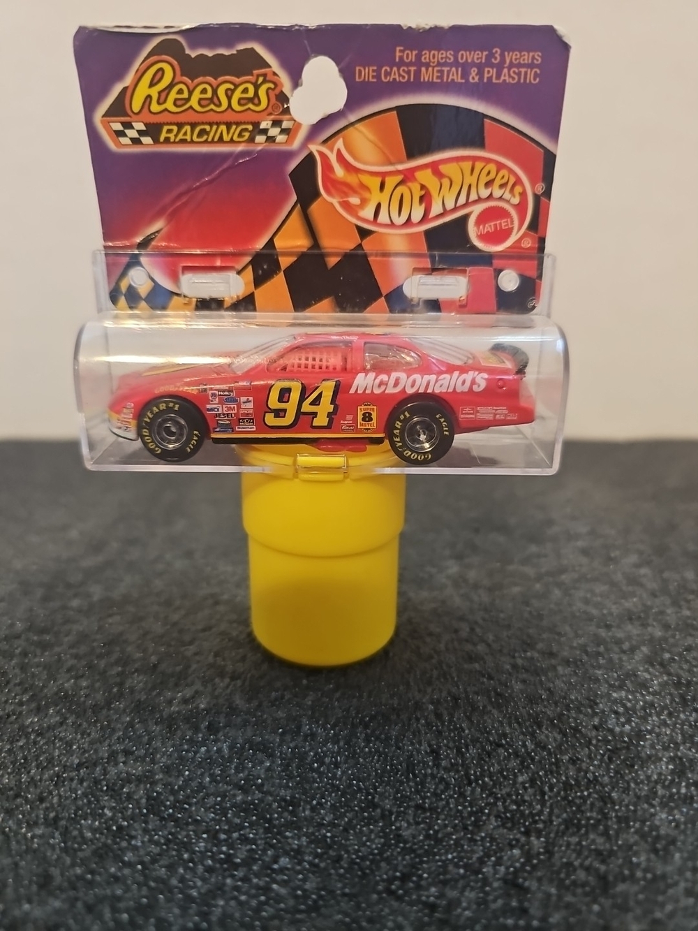 Red Die-Cast Racing Car Toy - #94 - Picture 2 of 5